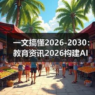 一文搞懂2026-2030:教育资讯2026构建AI全学段通识教育体系(图3) 一文搞懂2026-2030:教育资讯2026构建AI全学段通识教育体系(图3)