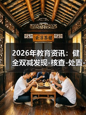 2026年教育资讯:健全双减发现-核查-处置-反馈全链条监管,我亲身踩坑记(图4) 2026年教育资讯:健全双减发现-核查-处置-反馈全链条监管,我亲身踩坑记(图4)