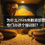 为什么2026年教育部要专门办这个培训班?一位教培从业者的血泪反思(图2) 为什么2026年教育部要专门办这个培训班?一位教培从业者的血泪反思(图2)