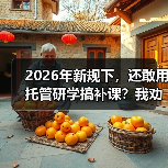 2026年新规下,还敢用托管研学搞补课?我劝你收手(图2) 2026年新规下,还敢用托管研学搞补课?我劝你收手(图2)