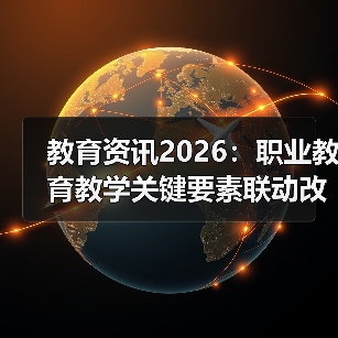 教育资讯2026:职业教育教学关键要素联动改革实操(图4) 教育资讯2026:职业教育教学关键要素联动改革实操(图4)