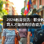 2026教育资讯:职业教育人才培养向综合能力提升转变,你还只教技能?(图3) 2026教育资讯:职业教育人才培养向综合能力提升转变,你还只教技能?(图3)