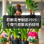 职教高考制度2026:一个理性观察者的疑问(图2) 职教高考制度2026:一个理性观察者的疑问(图2)