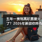 五年一贯制高职真要火了?2026年新政你咋看(图4) 五年一贯制高职真要火了?2026年新政你咋看(图4)