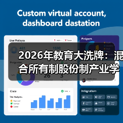 2026年教育大洗牌:混合所有制股份制产业学院到底改变了什么?(图4) 2026年教育大洗牌:混合所有制股份制产业学院到底改变了什么?(图4)