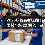 2026职教高考取消排名限制?少扯没用的,赶紧盯住这3条路(图4) 2026职教高考取消排名限制?少扯没用的,赶紧盯住这3条路(图4)