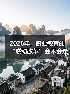 2026年,职业教育的“联动改革”会不会走回老路?(图3) 2026年,职业教育的“联动改革”会不会走回老路?(图3)