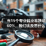 当15个专业就业率跌破60%,我们该反思什么(图4) 当15个专业就业率跌破60%,我们该反思什么(图4)