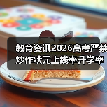 教育资讯2026高考严禁炒作状元上线率升学率:一个教育博主的3点观察(图3) 教育资讯2026高考严禁炒作状元上线率升学率:一个教育博主的3点观察(图3)