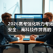 2026高考强化听力考场安全:高科技作弊真的防得住吗?(图3) 2026高考强化听力考场安全:高科技作弊真的防得住吗?(图3)
