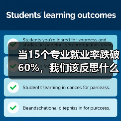 当15个专业就业率跌破60%,我们该反思什么(图2) 当15个专业就业率跌破60%,我们该反思什么(图2)