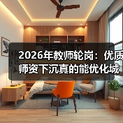 2026年教师轮岗:优质师资下沉真的能优化城乡教育吗?(图1) 2026年教师轮岗:优质师资下沉真的能优化城乡教育吗?(图1)