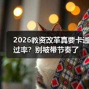 2026教资改革真要卡通过率?别被带节奏了(图3) 2026教资改革真要卡通过率?别被带节奏了(图3)