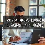 2026年中小学教师减负清单落地一年:冷静算算账(图1) 2026年中小学教师减负清单落地一年:冷静算算账(图1)