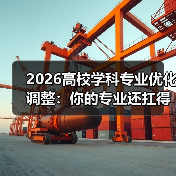 2026高校学科专业优化调整:你的专业还扛得住吗?(图3) 2026高校学科专业优化调整:你的专业还扛得住吗?(图3)