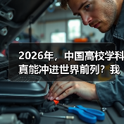 2026年,中国高校学科真能冲进世界前列?我有点怀疑(图4) 2026年,中国高校学科真能冲进世界前列?我有点怀疑(图4)
