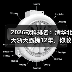 2026软科排名:清华北大浙大霸榜12年,你敢信?(图4) 2026软科排名:清华北大浙大霸榜12年,你敢信?(图4)