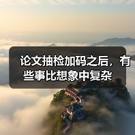论文抽检加码之后,有些事比想象中复杂(图4) 论文抽检加码之后,有些事比想象中复杂(图4)