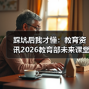 踩坑后我才懂：教育资讯2026教育部未来课堂未来学校及智能终端直达最后一公里（图1）
