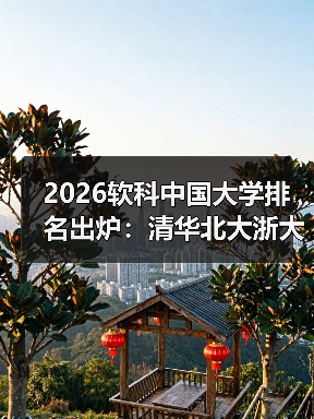2026软科中国大学排名出炉:清华北大浙大连续12年前三,这意味着什么?(图2) 2026软科中国大学排名出炉:清华北大浙大连续12年前三,这意味着什么?(图2)