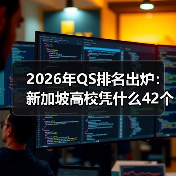 2026年QS排名出炉：新加坡高校凭什么42个学科冲进全球前十？（图2）