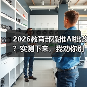 2026教育部强推AI批改?实测下来,我劝你别太乐观(图1) 2026教育部强推AI批改?实测下来,我劝你别太乐观(图1)