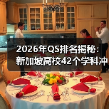 2026年QS排名揭秘：新加坡高校42个学科冲进全球前十，选校别再踩坑了（图1）