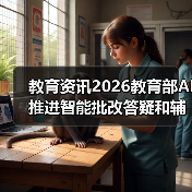 教育资讯2026教育部AI推进智能批改答疑和辅导：别急着叫好（图1）