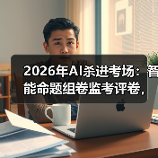 2026年AI杀进考场：智能命题组卷监考评卷，是福是祸？（图4）