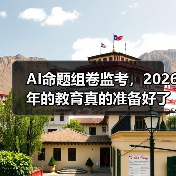 AI命题组卷监考,2026年的教育真的准备好了吗?(图2) AI命题组卷监考,2026年的教育真的准备好了吗?(图2)