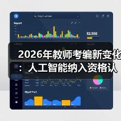 2026年教师考编新变化:人工智能纳入资格认证,你准备好了吗?(图3) 2026年教师考编新变化:人工智能纳入资格认证,你准备好了吗?(图3)