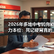 2026年多地中考转向能力本位:死记硬背真的没用了?(图1) 2026年多地中考转向能力本位:死记硬背真的没用了?(图1)