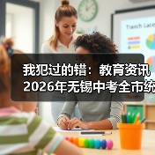 我犯过的错：教育资讯2026年无锡中考全市统一命题制卷（图4）