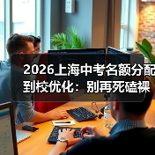 2026上海中考名额分配到校优化:别再死磕裸考,这三条路更野(图3) 2026上海中考名额分配到校优化:别再死磕裸考,这三条路更野(图3)
