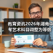 教育资讯2026年湖南中考艺术科目调整为等级呈现,别瞎焦虑(图3) 教育资讯2026年湖南中考艺术科目调整为等级呈现,别瞎焦虑(图3)