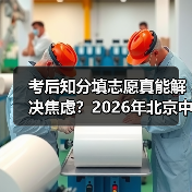 考后知分填志愿真能解决焦虑?2026年北京中招新政的另面观察(图4) 考后知分填志愿真能解决焦虑?2026年北京中招新政的另面观察(图4)