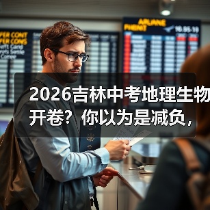 2026吉林中考地理生物开卷?你以为是减负,其实是挖坑(图4) 2026吉林中考地理生物开卷?你以为是减负,其实是挖坑(图4)