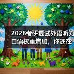 2026考研复试外语听力口语权重增加,你还在背模板?(图4) 2026考研复试外语听力口语权重增加,你还在背模板?(图4)