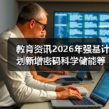 教育资讯2026年强基计划新增密码科学储能等专业,你还在用老眼光选大学?(图1) 教育资讯2026年强基计划新增密码科学储能等专业,你还在用老眼光选大学?(图1)