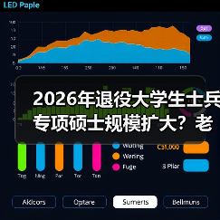 2026年退役大学生士兵专项硕士规模扩大？老兵给你泼盆冷水（图2）