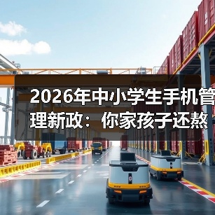 2026年中小学生手机管理新政:你家孩子还熬夜刷视频?(图3) 2026年中小学生手机管理新政:你家孩子还熬夜刷视频?(图3)
