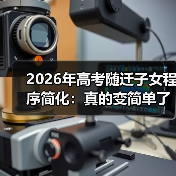 2026年高考随迁子女程序简化:真的变简单了吗?(图1) 2026年高考随迁子女程序简化:真的变简单了吗?(图1)