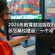 2026年教育部加强双创示范高校建设:一个冷静的观察(图2) 2026年教育部加强双创示范高校建设:一个冷静的观察(图2)