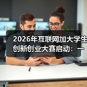 2026年互联网加大学生创新创业大赛启动:一个反常识的观察(图4) 2026年互联网加大学生创新创业大赛启动:一个反常识的观察(图4)
