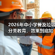 2026年中小学普及垃圾分类教育,效果到底如何?(图2) 2026年中小学普及垃圾分类教育,效果到底如何?(图2)