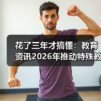 花了三年才搞懂:教育资讯2026年推动特殊教育学校标准化建设和资源中心建设(图1) 花了三年才搞懂:教育资讯2026年推动特殊教育学校标准化建设和资源中心建设(图1)