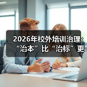 2026年校外培训治理:“治本”比“治标”更难吗?(图1) 2026年校外培训治理:“治本”比“治标”更难吗?(图1)