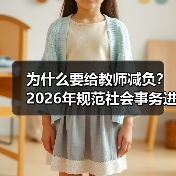 为什么要给教师减负?2026年规范社会事务进校园的观察(图4) 为什么要给教师减负?2026年规范社会事务进校园的观察(图4)