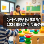 为什么要给教师减负?2026年规范社会事务进校园的观察(图2) 为什么要给教师减负?2026年规范社会事务进校园的观察(图2)
