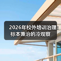 2026年校外培训治理:标本兼治的冷观察(图4) 2026年校外培训治理:标本兼治的冷观察(图4)